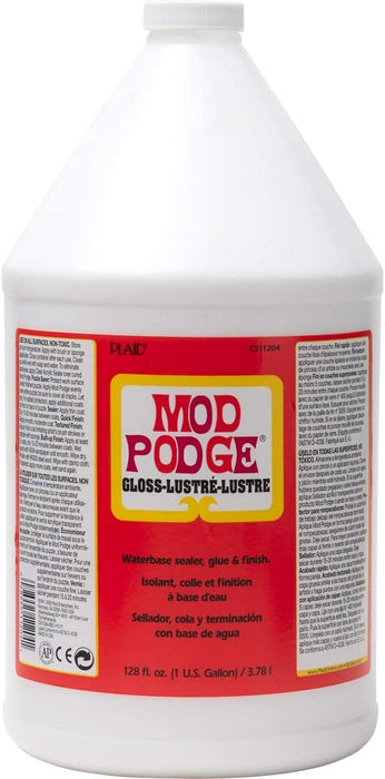 Mod Podge Sealer, Glue, and Finish, Matte Finish, Clear, 64 fl oz 