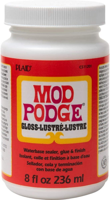 Mod Podge CS11202 Waterbase Sealer, Glue & Decoupage Finish, 16 oz, Gloss, 16 Fl Oz