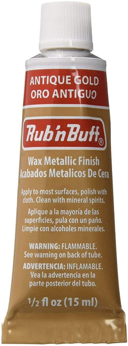 Rub n Buff Metallic Wax Finish - Gold Leaf