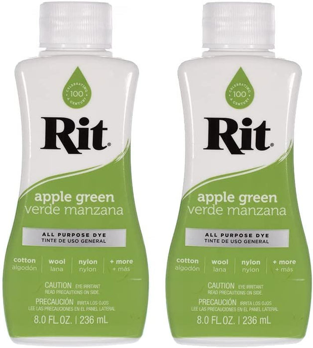 Rit Dye Rit All Purpose Liquid Dye, 236ml, Green, 8 Fl Oz 236ml Green