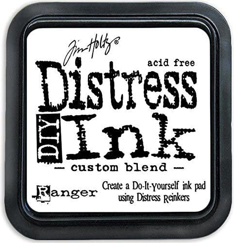 Tim Holtz Distress Bundle of 4 Items - Sprayer, DIY Ink Pad, Blending Tools, and Blending Foams