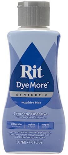 Rit Dye Rit Dye More Synthetic 7oz-Sapphire Blue, Other, Multicoloured by Rit Dye