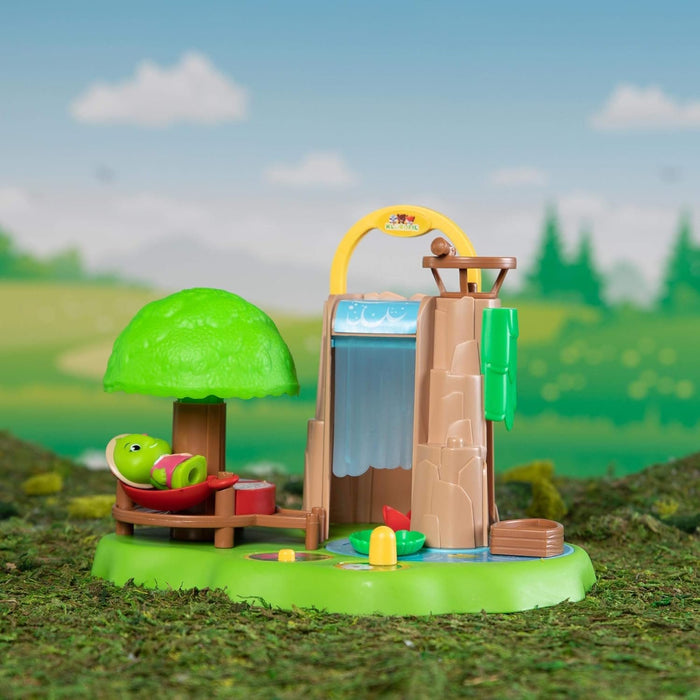 Fat Brain Toys Timber Tots Fantastic Waterfall - Classic Imaginative Play for Ages 2+