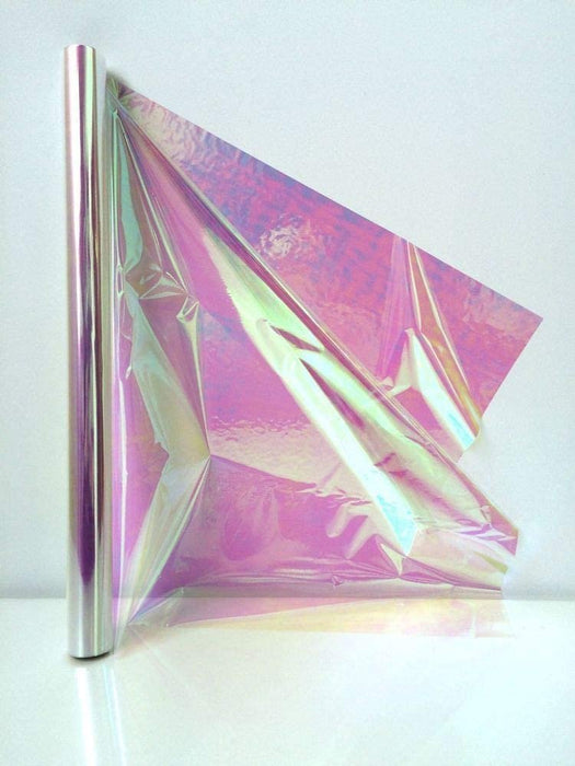 Amscan Cellophane Wrap, 10' x 30", Opal Iridescent