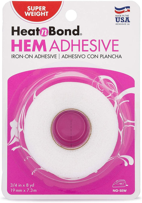 HeatnBond Hem Iron-On Adhesive, Super Weight