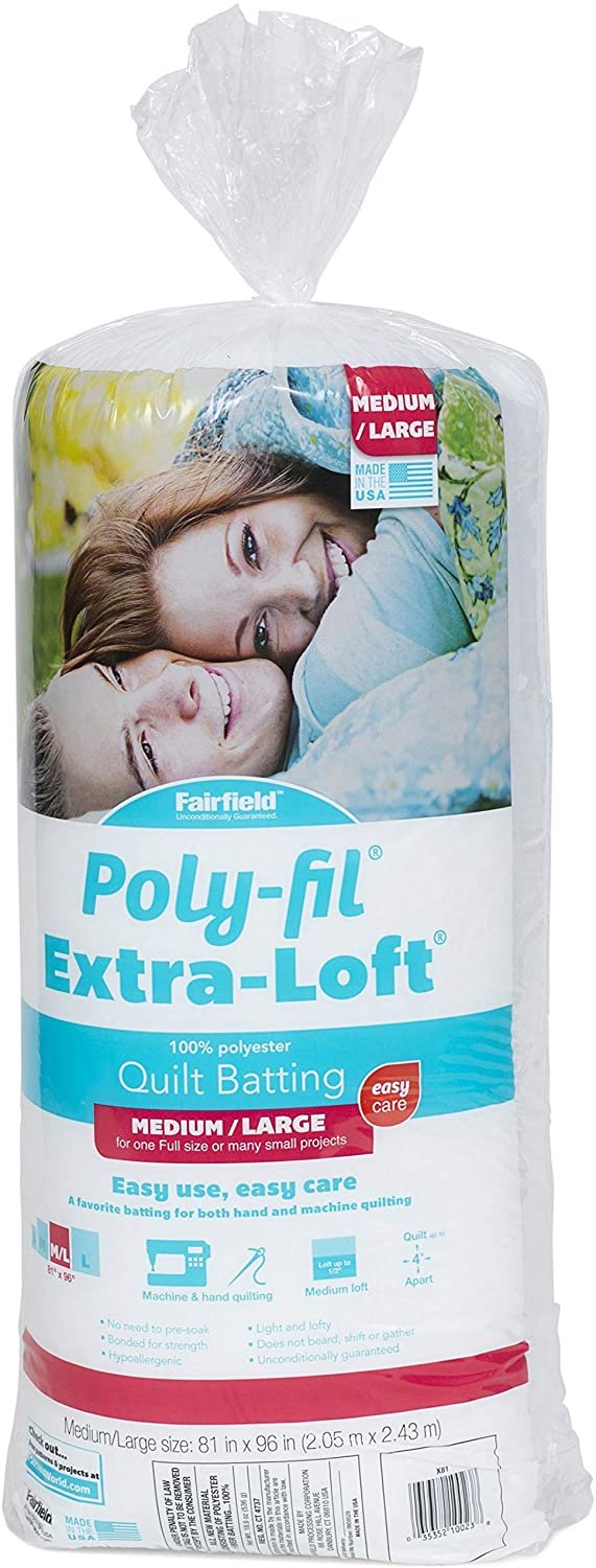 Comfort Loft Bonded Polyester Quilt Batting