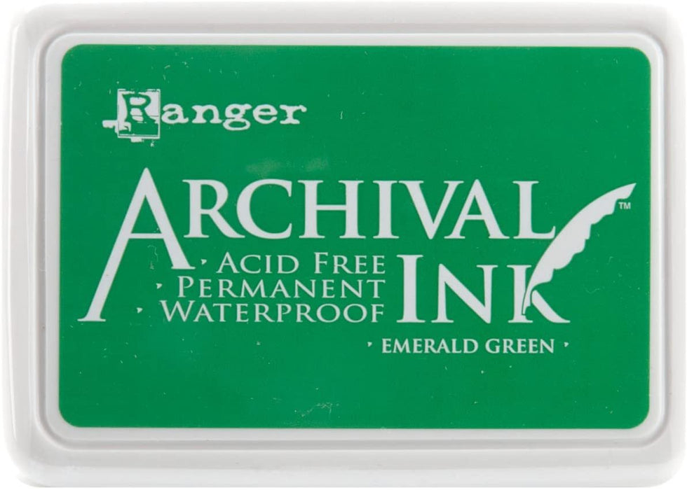 Ranger AIP-30447 Archival Inkpad, Emerald Green