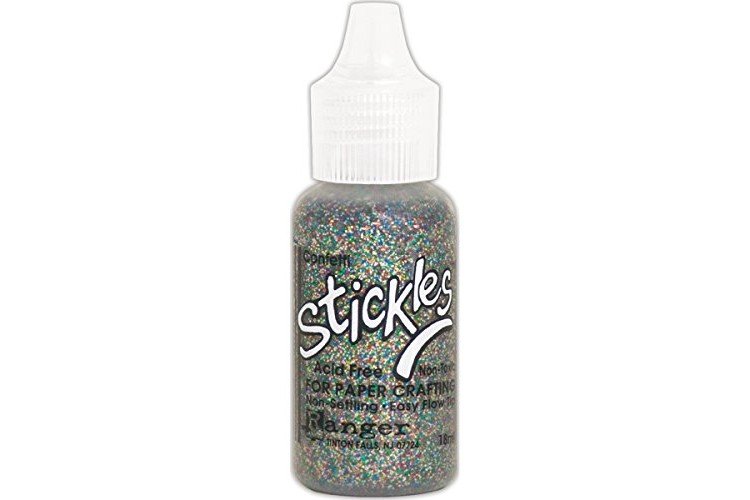 Ranger Stickles Confetti Glitter Glue, Synthetic Material, Multi-Colour, 2.5 x 2.5 x 7.3 cm