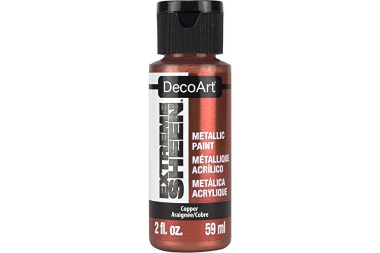 DecoArt 2 Ounce, Copper Extreme Sheen Paint, 2 oz, Metallic