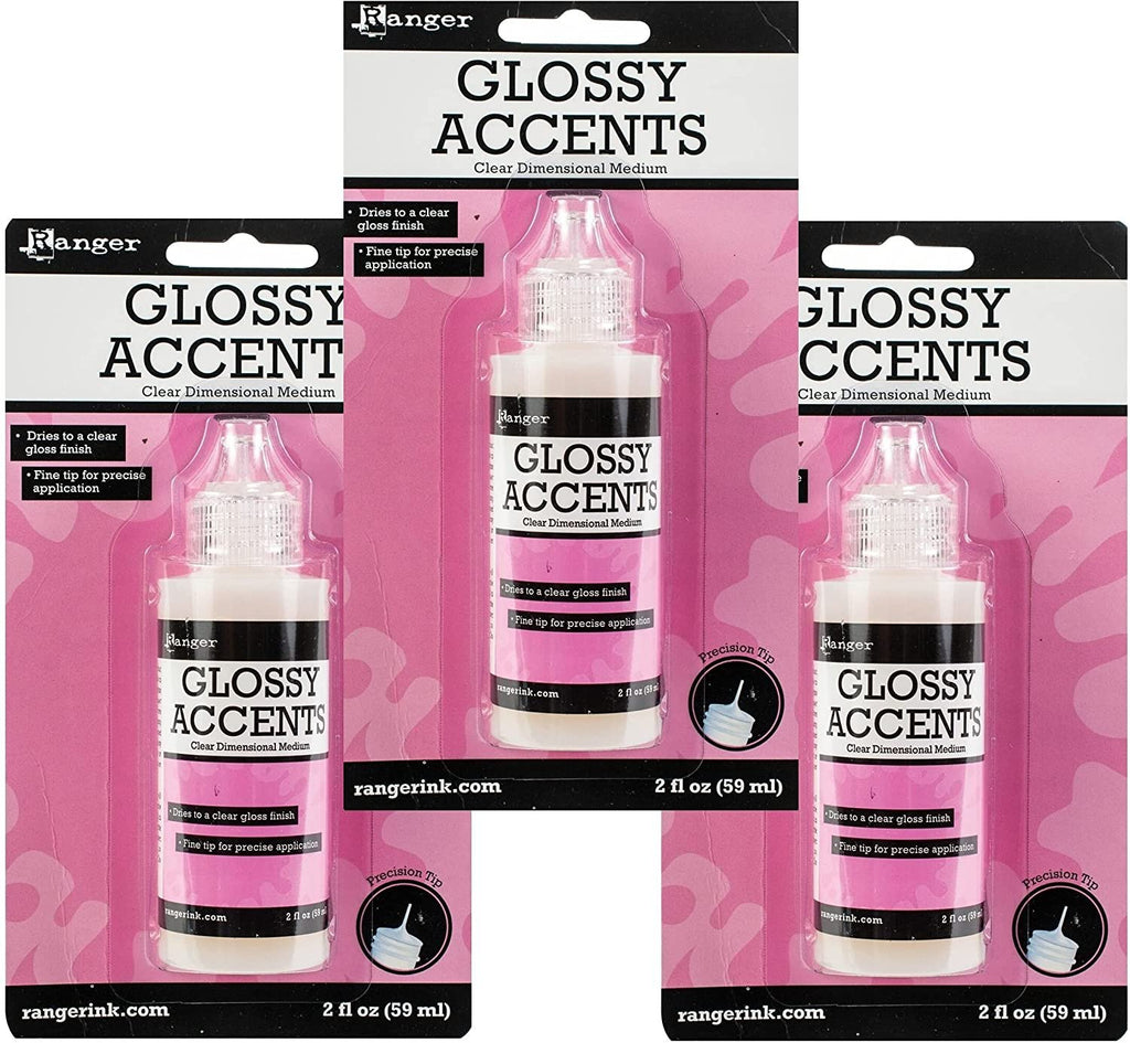 Ranger Ink Inkssentials Glossy Accents Precision Tip 2 Ounces GAC17042 —  Grand River Art Supply