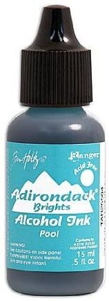 Ranger Adirondack Alcohol Inks pool brights [PACK OF 6 ]