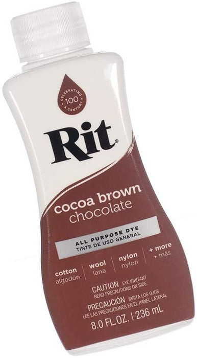 Rit Dye Liquid 8oz-Cocoa Brown, 1 count - Foods Co.