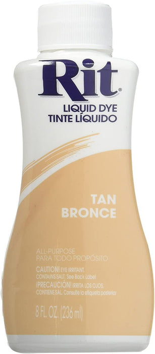 Rit 88160 8 Oz Tan Liquid Dye