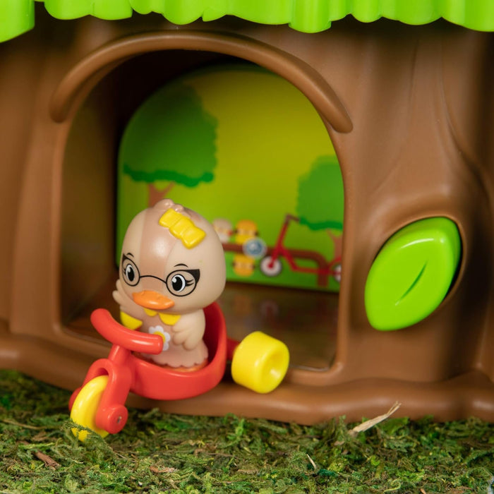 Fat Brain Toys Timber Tots Schoolhouse - Classic Imaginative Play for Ages 2+