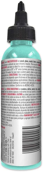 Unicorn SPiT 5771006 Gel Stain and Glaze, Zia Teal 8.0 FL OZ Bottle, 8  (Pack of 1)