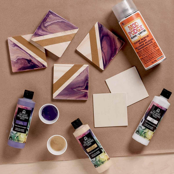 Mod Podge Spray Acrylic Sealer that is Specifically Formulated to Seal  Craft Projects, Dries Crystal Clear is Non-Yellowing No-Run and Quick  Drying