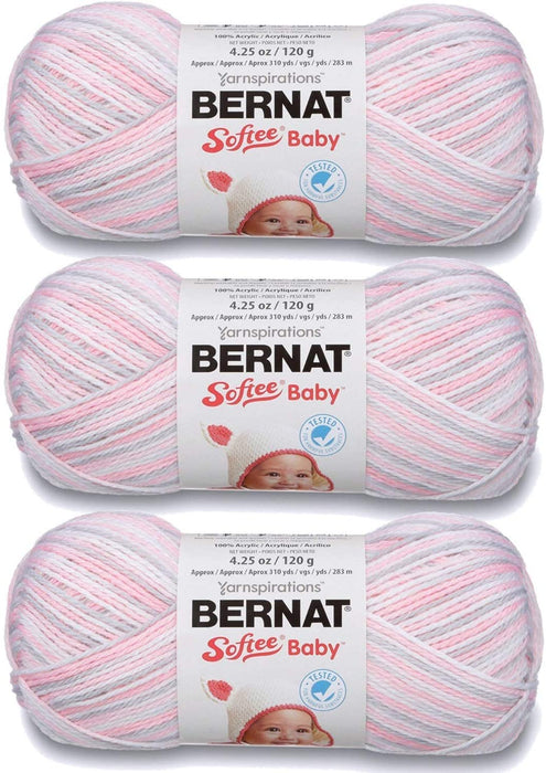 Bernat Softee Baby Yarn Ombres (3-Pack)