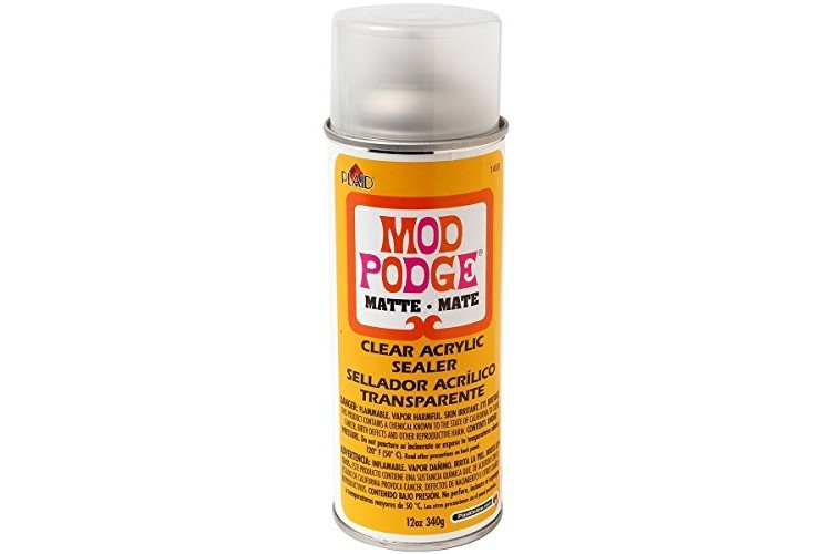  Mod Podge 1470 Clear Acrylic Sealer, 12 oz, Gloss (2)