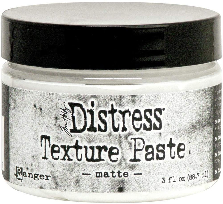 Tim Holtz Distress 2020 Texture Paste - Matte and Crackle - Two Jar Bundle