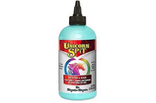 Eclectic 5772006 Unicorn Spit Gel Stain and Glaze Zia Teal 6oz Jar