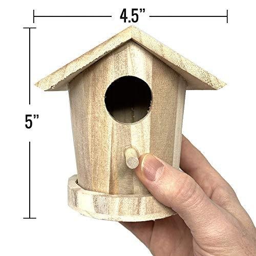 PIXISS Birdhouses; 3ct