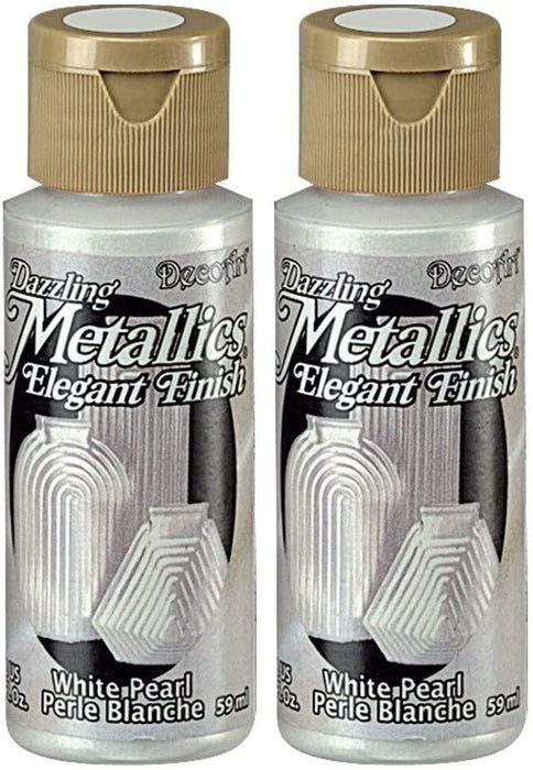 DecoArt Dazzling Metallics 2-Ounce Emperor's Gold Acrylic Paint (6 PACK)