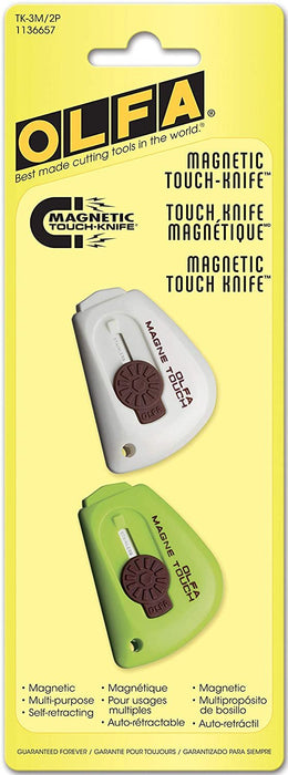 OLFA Magnetic Touch 2 Pack Knife, Varies