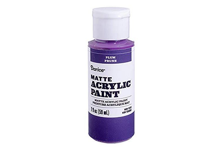 Darice Matte Plum, 2 Ounces Acrylic Paint,