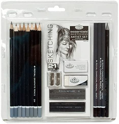 SPEN-12 Essentials Sketching Pencil Set, 12-Piece