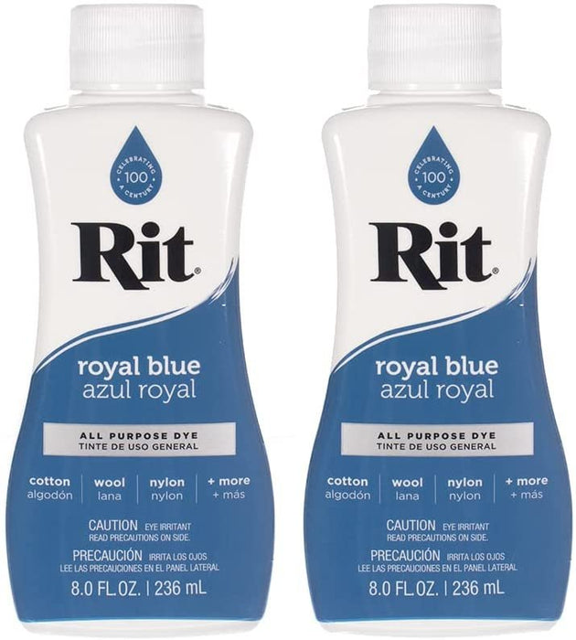 Rit Liquid Fabric Dye, Royal Blue, 8-oz.