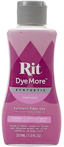 New Rit DyeMore Synthetic Fiber Dye Royal Purple Polyester Nylon Acrylic 7  oz