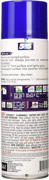 Odif/JTT Odif 505 Spray&Fix Adh Temp Repo Fabric 12.4oz, 43511
