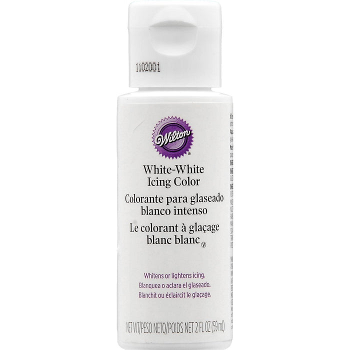 Wilton Icing Color 2 Ounces White W1236 (6-Pack)