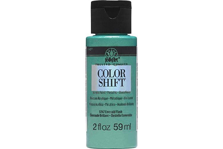 FolkArt Color Shift Paint, 2 Ounce, Emerald 2 Fl Oz