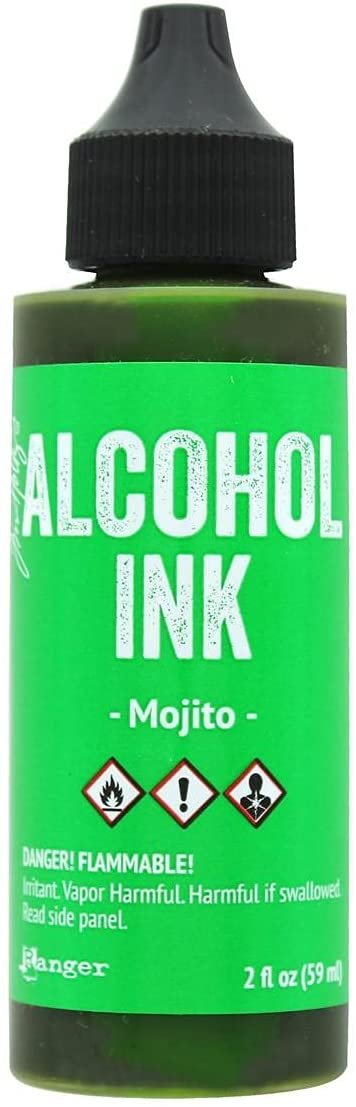 Alcohol ink that doesn't fade?, Metallic Alcohol Ink