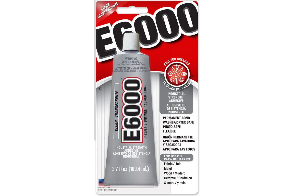 E6000 Clear Construction Adhesive 10.2oz Cartridge - Industrial Strength Glue 5 thumbnail image