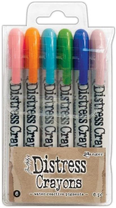 Ranger TH THoltz Distress Crayons Set 6, 6 Count (Pack of 1)