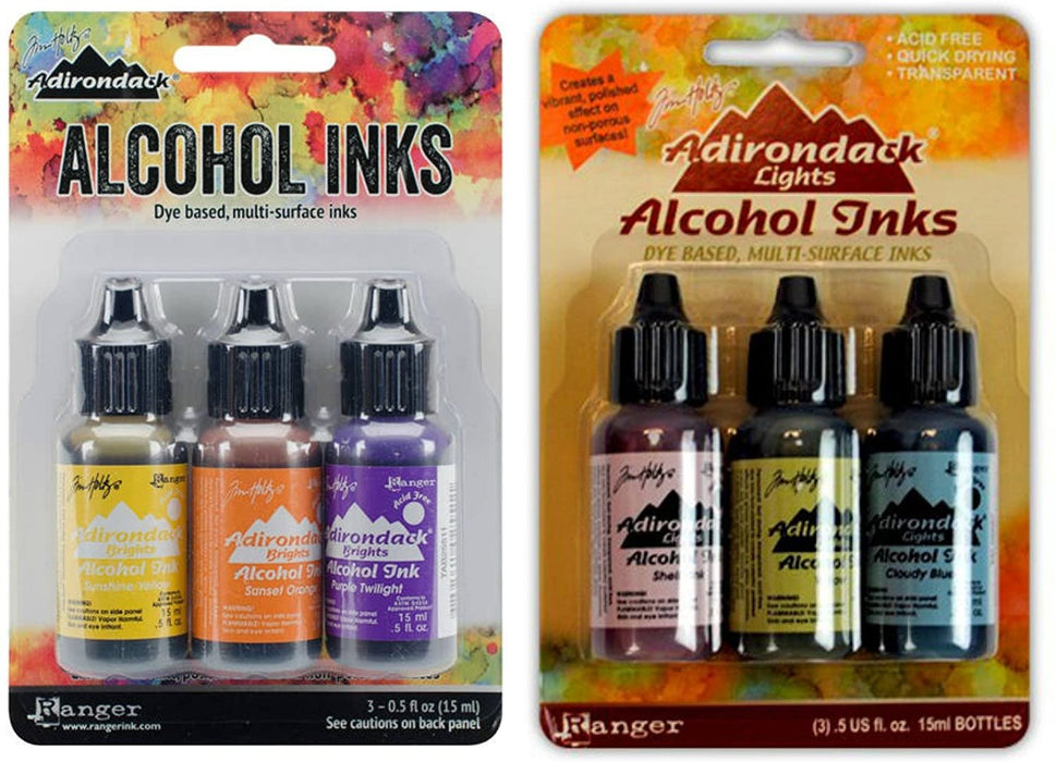 Adirondack Alcohol Ink Bundle Ink Set (Summit View + Countryside)