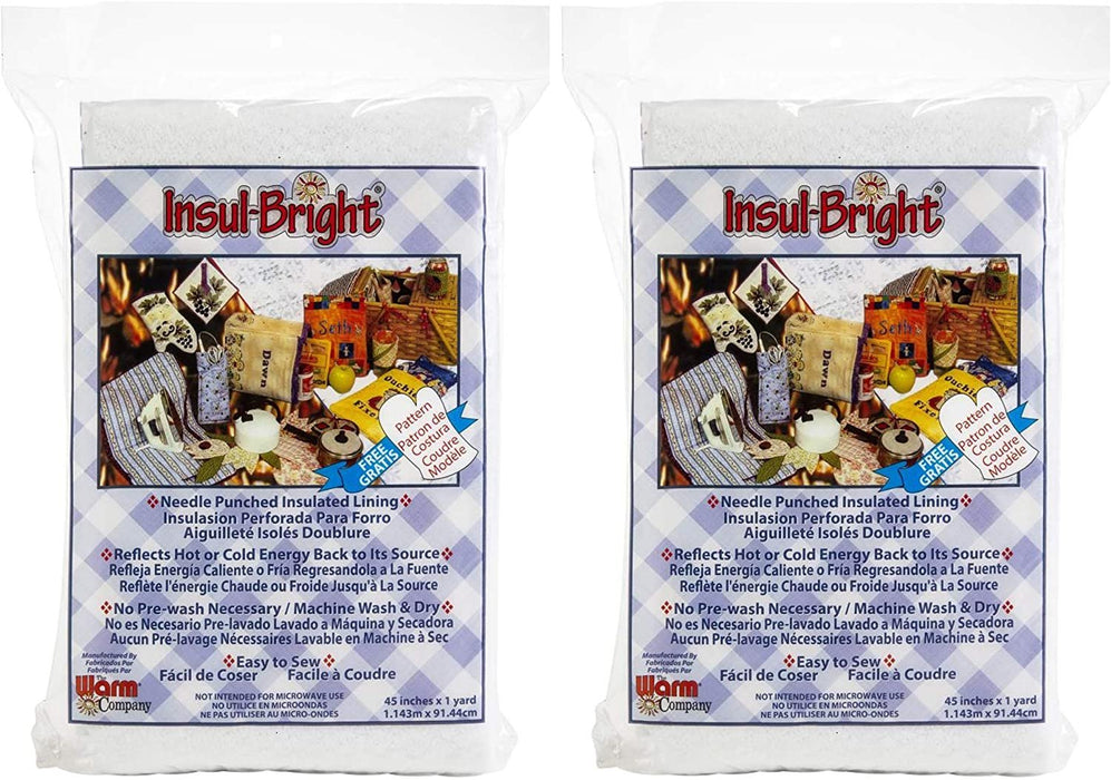 Insul-Bright Insulated Lining Material for Oven Mitts and Pot  Holders
