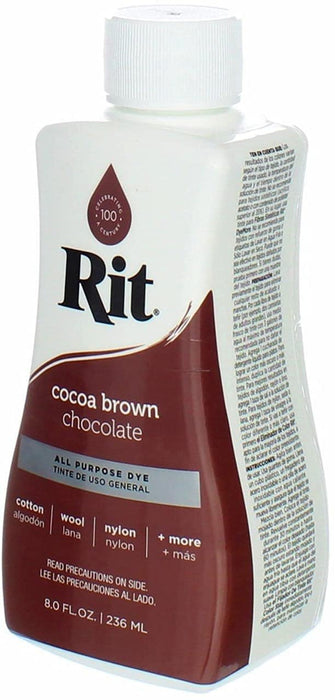 Rit Dye Liquid 8oz-Cocoa Brown