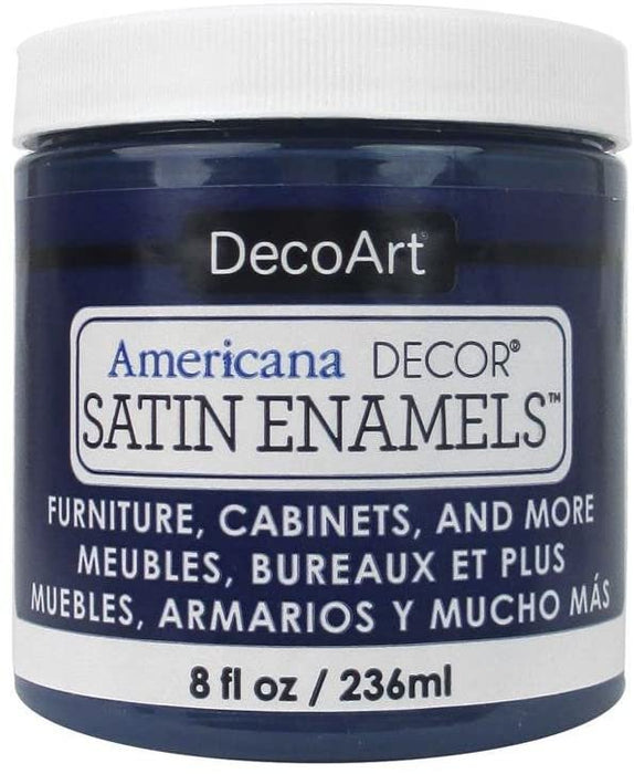 DecoArt Americana Decor Satin Enamels Acrylic Paint for Furniture, Cabinets and More