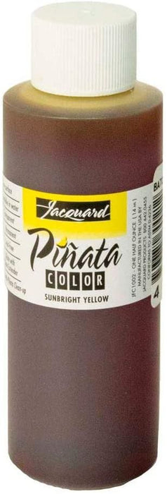 Pinata Sunbright Yellow Alcohol Ink That by Jacquard, Professional and Versatile Ink That Produces Color-Saturated and Acid-Free Results, 4 Fluid Ounces, Made in The USA