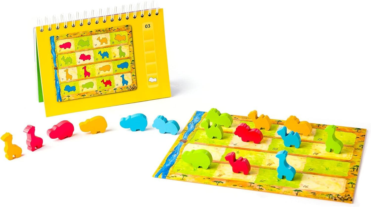 Fat Brain Toys AnimaLogic - Sequencing Brainteaser for Kids, Teens, and Adults