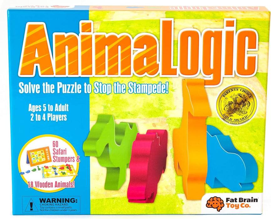 Fat Brain Toys AnimaLogic - Sequencing Brainteaser for Kids, Teens, and Adults