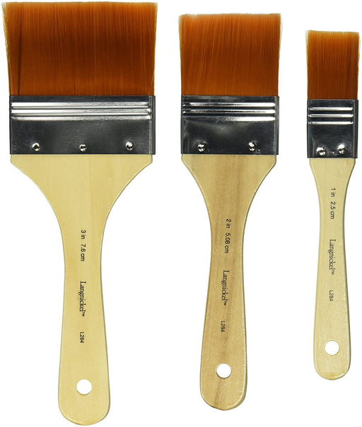 Plaidcraft Mod Podge Brush Applicator, Golden Taklon, 2.25