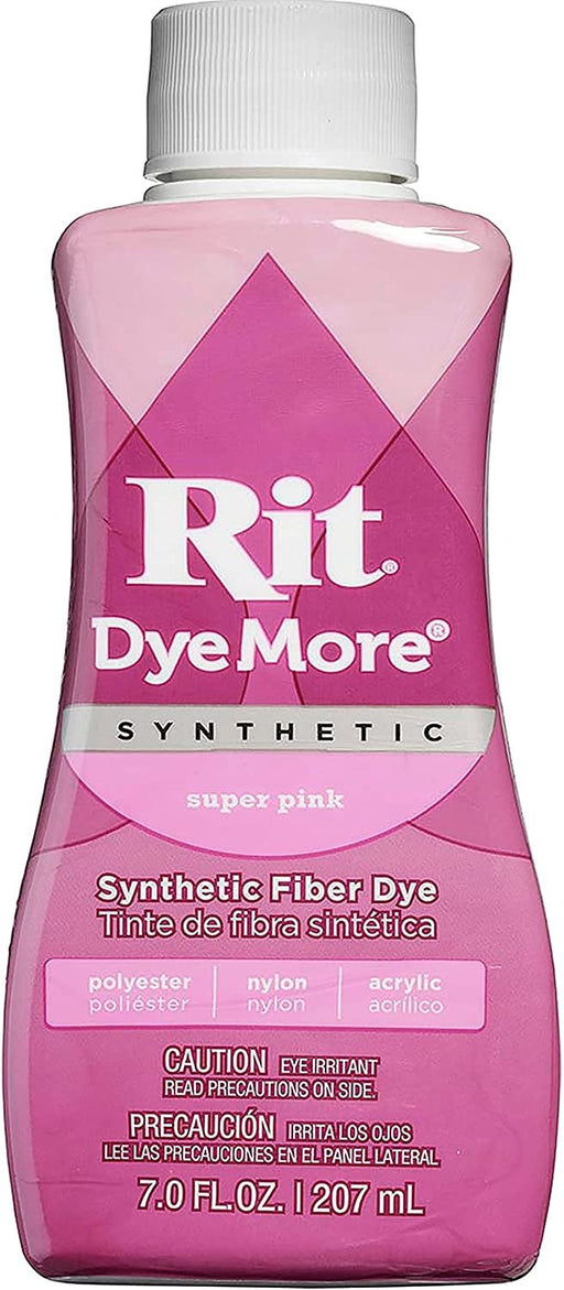 RIT LIQUID DYEMORE, For synthetics: Polyester, Nylon, Acrylic - Multiple  Colors