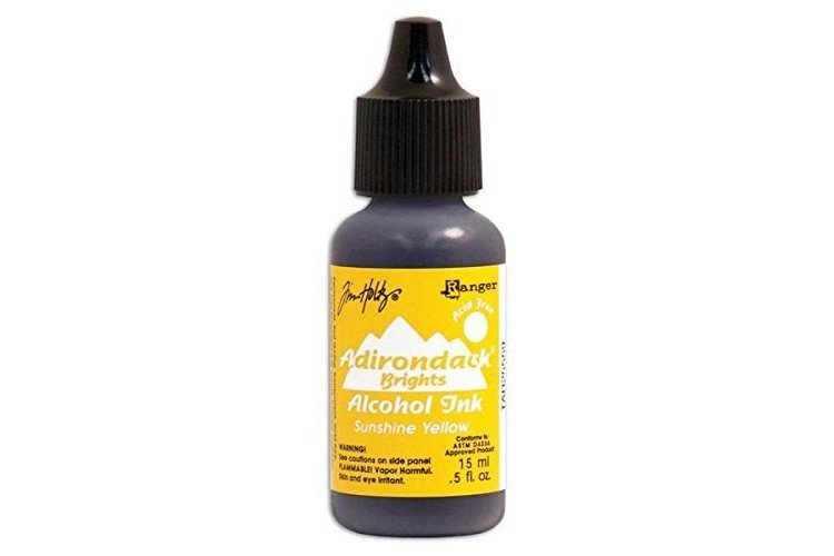 Ranger Adirondack Alcohol Ink, Sunshine Yellow by Ranger — Grand River ...