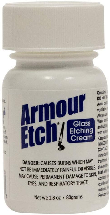 Armour Etch Glass Etching Cream 2.8 Ounce New Look!