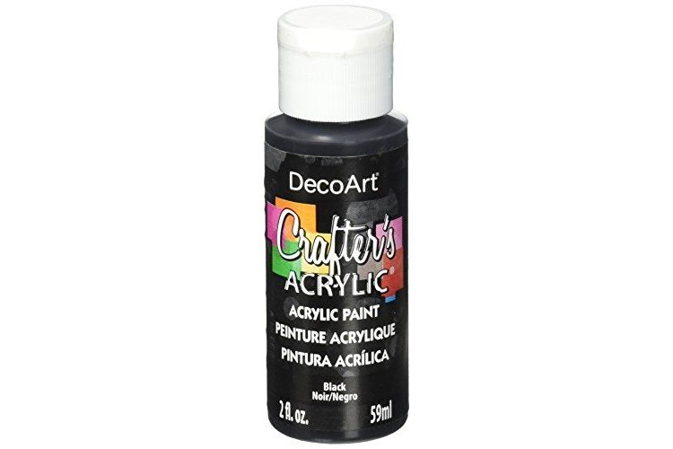 DecoArt DCA01-3 Crafter's Acrylic Paint, 2-Ounce, White
