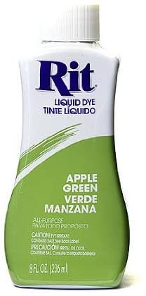  Rit Dye Liquid – Wide Selection of Colors – 8 Oz. (Apple Green)